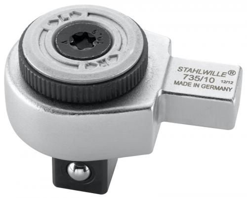 Stahlwille 735 - Spärrnyckelinsatser, fintandad