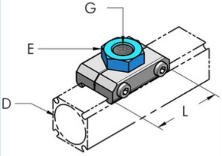 Teseo AP20 Anslutningsplatta inv g. 1/4" BSP