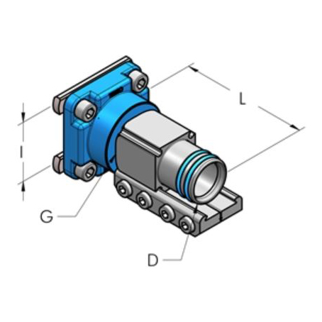 Teseo Reduktionsplatta HBS-AP komplett