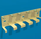 Seriehållare - för 5st verktyg (2-pack)