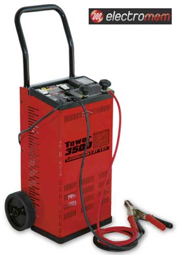ElectroMEM Tower 3500 Laddare med hjälpstart