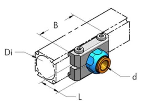 Teseo AP28 Instickskoppling D10