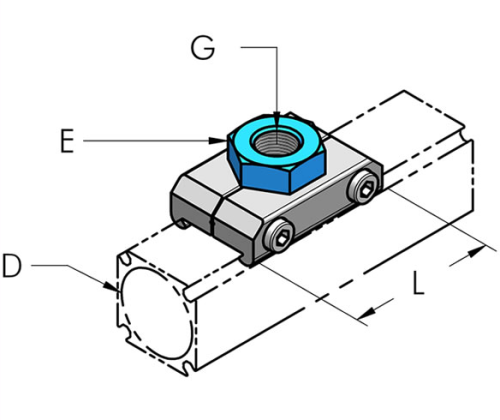 Teseo AP36 Anslutn.platta Inv g3/8"BSP