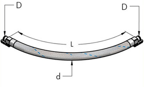 Teseo AP25-G1"1/4 Flexslang (15 bar)