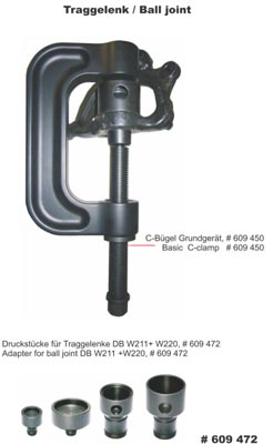 Müller-Werkzeug Trycksats DB 220/211
