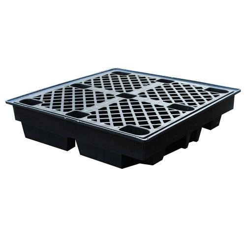 Spillkar, uppsamlingskar för 4st fat (polyeten)