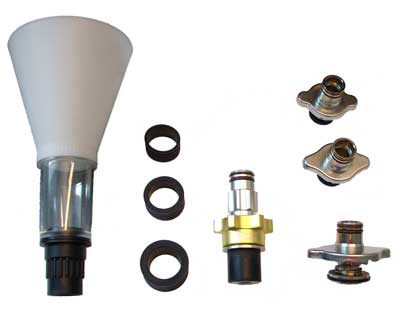 Kylvätskepåfyllare 8-delar