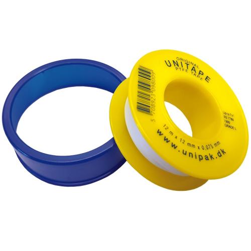 Gängtätningstejp på rulle 12mx12mm