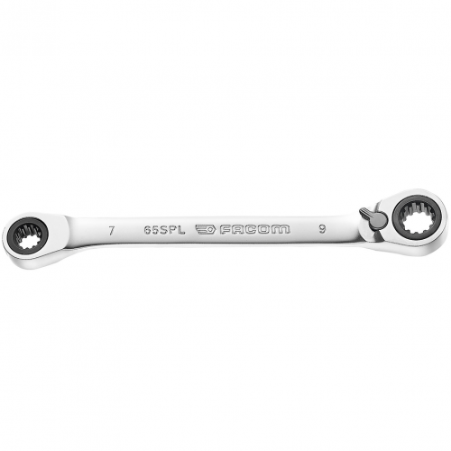 Facom 65.SPL Ringspärrnycklar offset spline 7-36