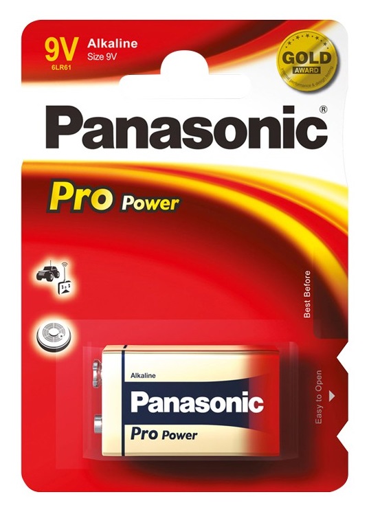 Panasonic Pro Power Gold 9V alkaline