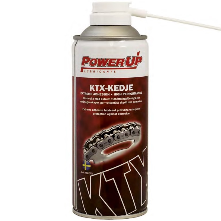 Power Up KTX Kedjespray, klisterolja 400ml (12-pack)