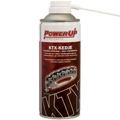 Power Up KTX Kedjespray, klisterolja 400ml (12-pack)