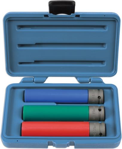 Hjulhylssats 1/2" extra långa 150mm