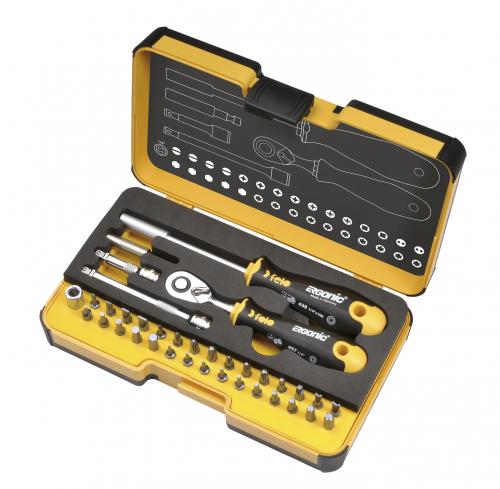 Felo R-GO XL 1/4" 36 delar