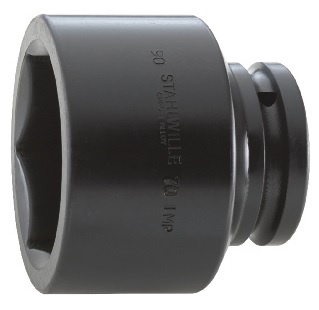 Stahlwille 70IMP 1'1/2" krafthylsa kort 55-120mm