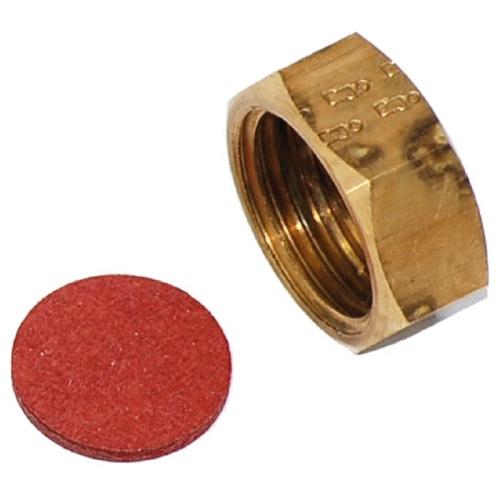 Lock med packning 1/2"