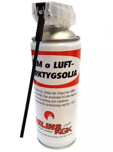 Luftverktygsolja, dimsmörj sprayburk 400ml
