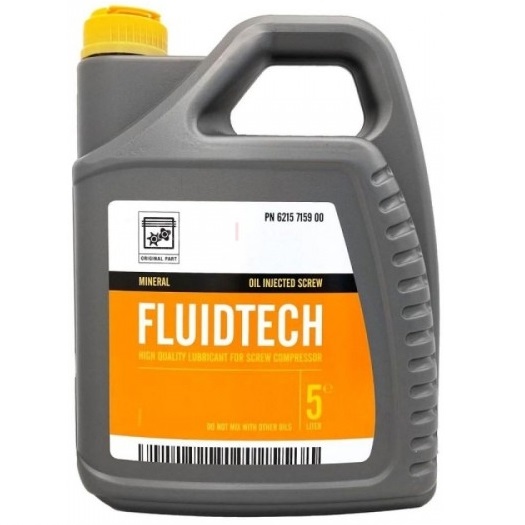 CAN Fluidtech kompressorolja för skruvkompressorer 5l
