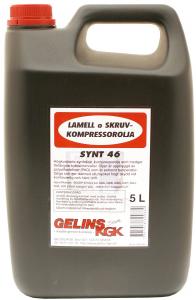 Kompressorolja "Synt 46" för lamell- & skruvkompressor 5l