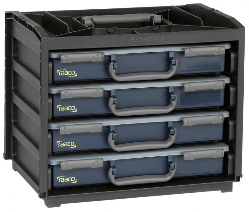 Raaco "Handybox" 4 x sortimentlådor