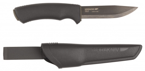 Morakniv® Bushcraft Black i svart kolstål