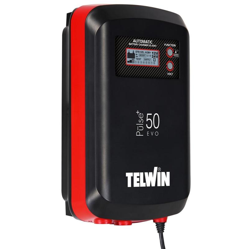 Telwin Pulse 50 EVO Batteriladdare 12/24V