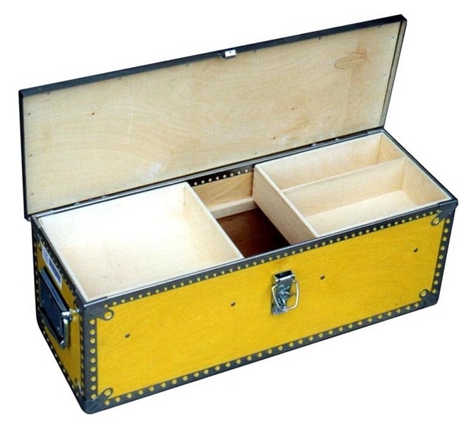 Savopak plywoodlåda 670x230x230mm med 2st insatser