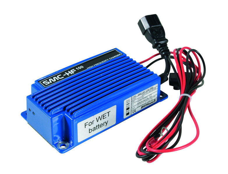 Laddare 12V 6Ah Blå