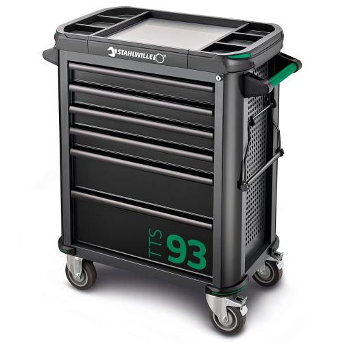 Stahlwille TTS93/6 Verktygsvagn tom (antracit, röd, blå)