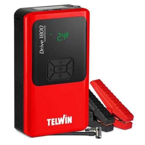 Telwin Drive 1800 Jumpstarter (inbyggd kompressor)