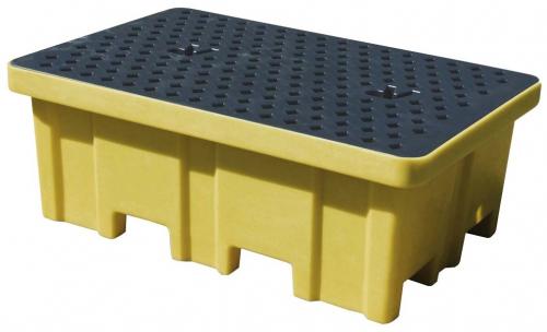 Spilloljeuppsamlare för 2 fat