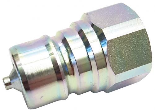 Anslutningskoppling  till spilloljeuppsamlingsvagn.