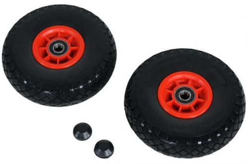 PU-gummihjulsats 260mm (2st hjul)