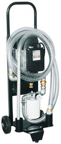 Piusi duperoil elektrisk oljerenare, filteraggregat