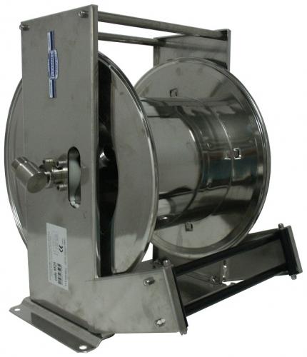 Flexbimec slangvinda tom rostfri (rymmer upp till 15m 1" slang)