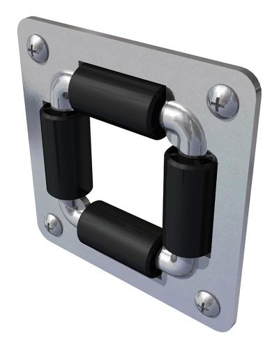 CRI Chassimonterad slangstyrning 4RB-SS ROSTFRI