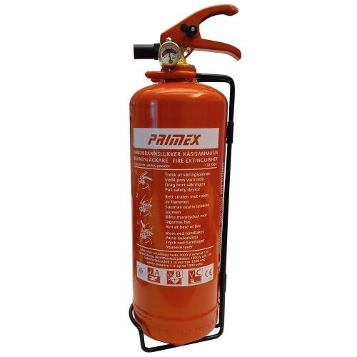 Primex Brandsläckare Pulver 2kg (13A 89B C)