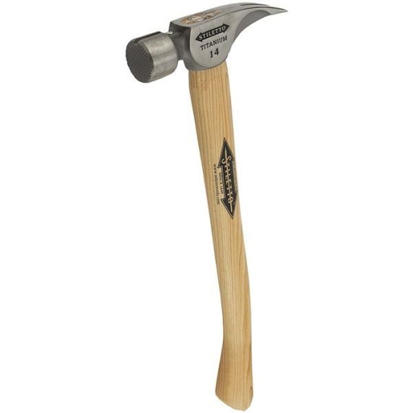 Stiletto TI14MC-H18 Titanhammare 14oz 457mm (räfflad träffyta)