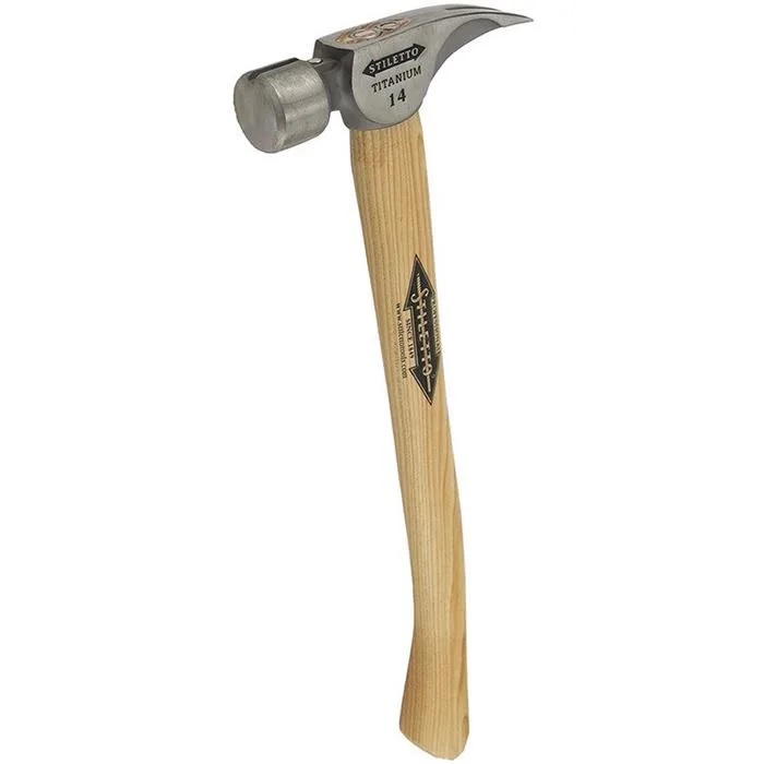 Stiletto TI14SC-H18 Titanhammare 14oz 457mm (slät träffyta)