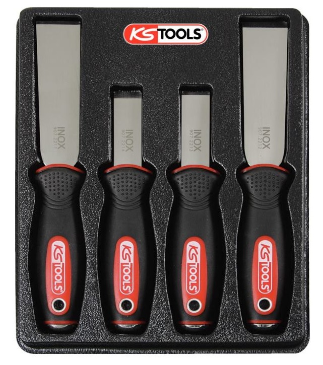 Rostfria stämjärn 4st