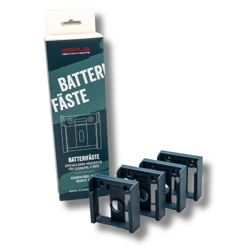Griplis batterifäste Bosch 18V 4-pack