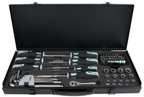 Rostfri hylsnyckelsats/ mekanikersats