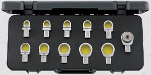 Stahlwille 732/40/11 (9x12mm) Ringgreppinsats 11delar