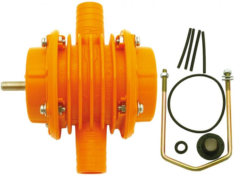 Borrmaskinspump för vatten, diesel, olja m.m, OBS krävs 2800V/ min