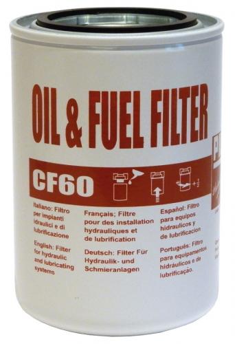 Piusi partikelfilter insats 60l/min, oljerenare