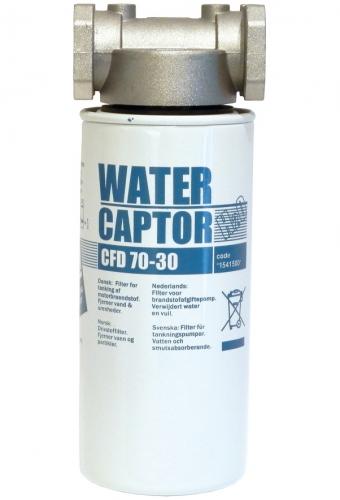 Piusi CT70067 vattenfilter Absorb komplett 30my 70l/min 1"