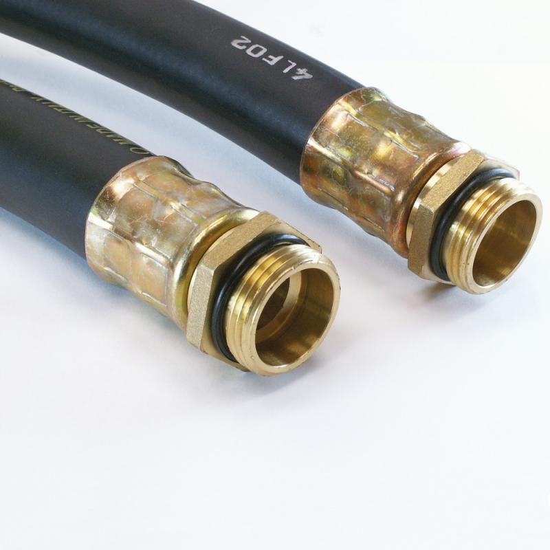 Dieselslang gummi komplett 3/4" 4m (1"-anslutning)