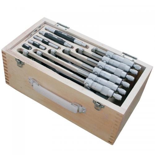 Bygelmikrometer 0-150mm 6st i set