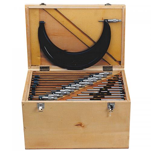 Bygelmikrometer 0-300mm 12 i set