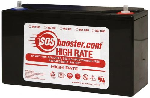 Attack booster batteri 1600A